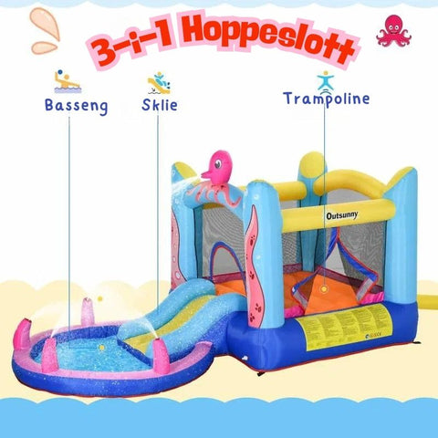 3-i-1 Hoppeslott