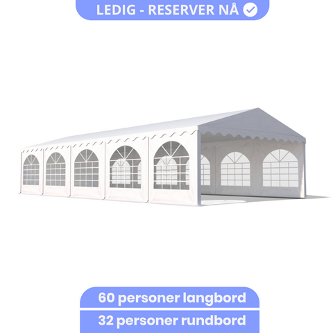 Partytelt - 5x10m