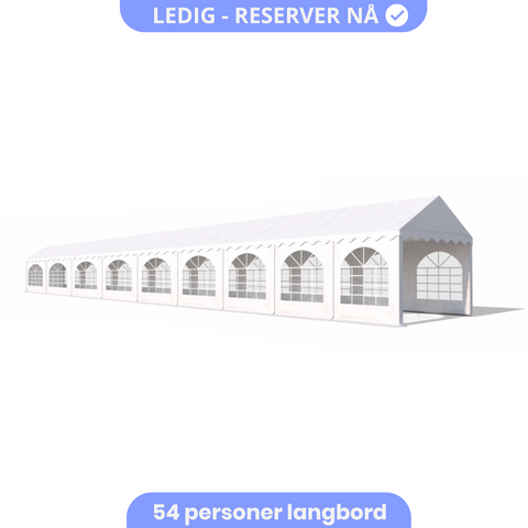 Partytelt - 3x18m